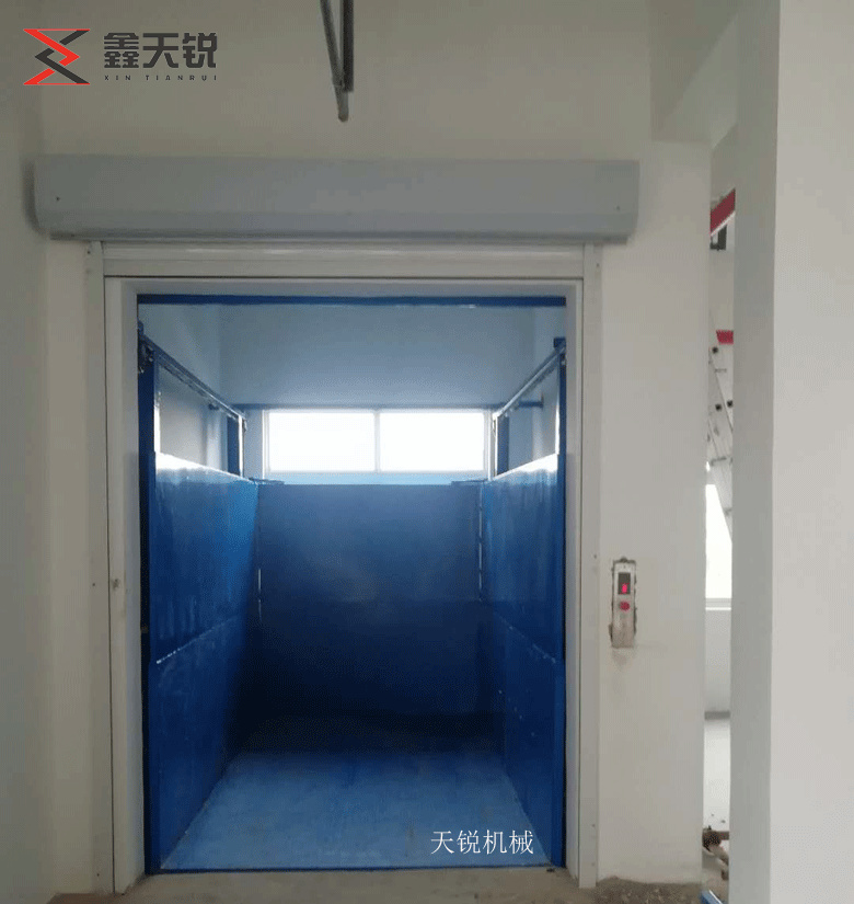宁夏上货专用导轨式升降货梯
